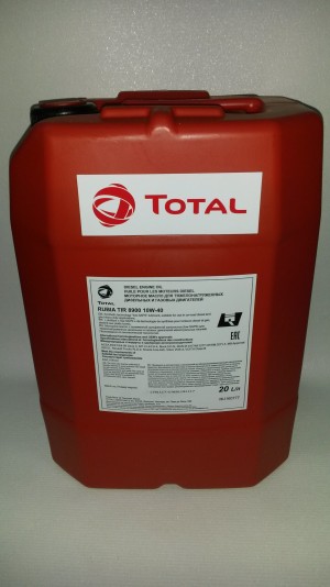 Моторное масло дизельное TOTAL RUBIA TIR 8900 10W40 20L TOTAL RU160777 купить
